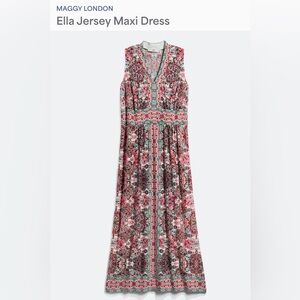Wisp Ella Jersey Maxi Dress - Size 4